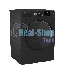 Стиральная машина Beko WSPE 6H612A черный, загрузка фронтальная 6,5 кг, 1200 об/мин., класс: А++