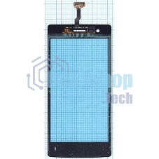 Сенсорное стекло (тачскрин) для OPPO Neo 5 (2015), черное