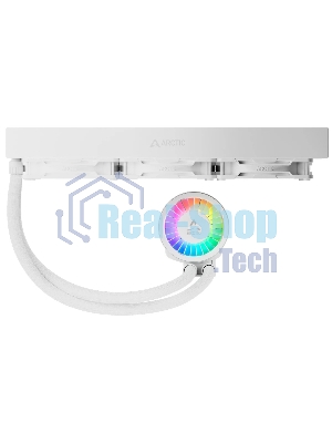 Система жидкостного охлаждения Arctic Cooling Liquid Freezer III Pro 360 ARGB Whte ACFRE00188A белый 120мм алюминий+медь 2500rpm 31db 4-pin