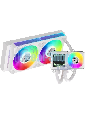 Система жидкостного охлаждения Formula V Line Cryo Wing Digi 240 WH, 240мм, LCD 2.73