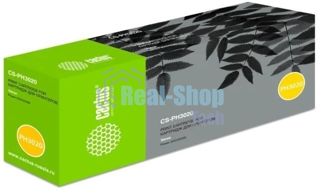 Картридж лазерный Cactus CS-PH3020X (106R03048) черный (3000 стр.) для Xerox Phaser 3020/3020BI