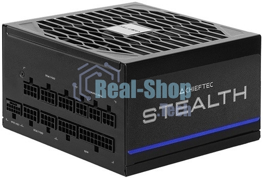 Блок питания Chieftec Stealth SPX-1000-FC (ATX 3.1, 1000W, 80 PLUS PLATINUM, Active PFC, 135mm fan, Gen5 PCIe, Full Cable Management) Retail