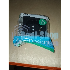 Розетка AtlasDesign 16А с заземл. быстрозажим. клем. механизм карбон SE ATN001043S