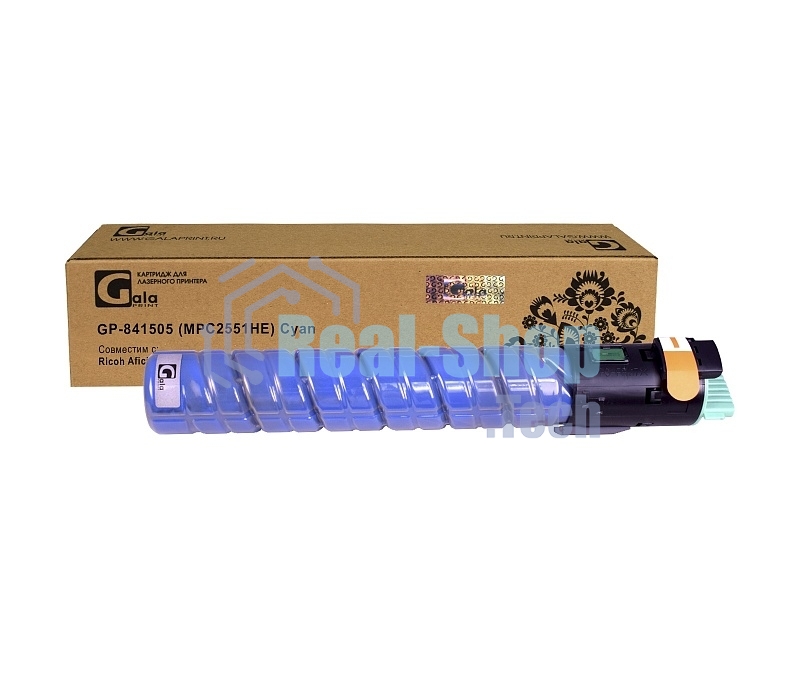 Картридж GalaPrint GP-841505 (MPC2551HE) голубой (9500 стр) для Ricoh Aficio MPC2051/MPC2551