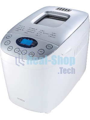 Хлебопечка Hyundai HYBM-4083 850 Вт, белый/серебристый