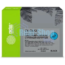Картридж струйный Cactus CS-C8727 №27 черный (20 мл) для HP DeskJet 3320, 3420, 3520, 3535, 3550, 3645, 3650, 3740, 3840, 5150, OfficeJet 4211, 4251, 4311, 4352, 5600, 5610, PSC 1310, 1340, 1350