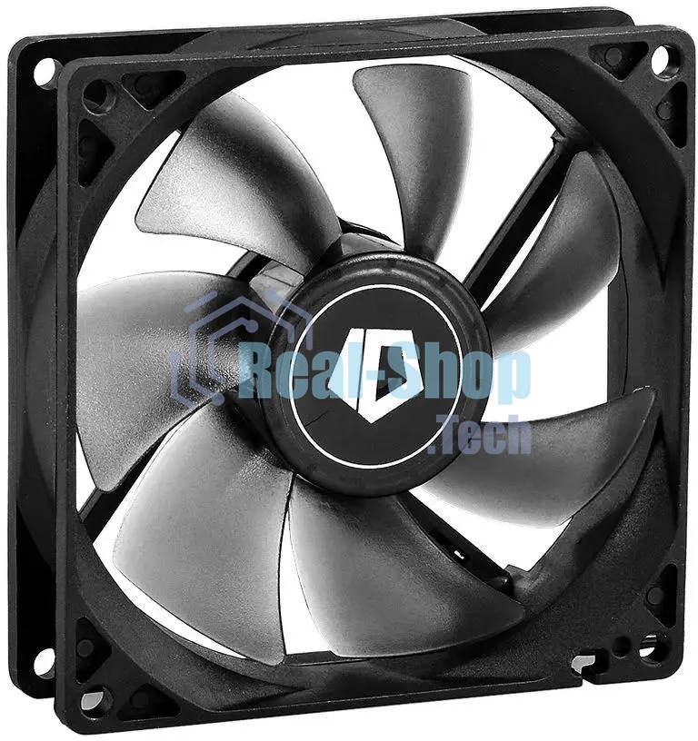 Вентилятор для корпуса ID-Cooling NO-9225-SD черный, 92 мм, 1500 об/мин, 29 дБ, 3 pin
