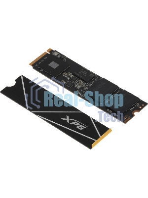 Накопитель SSD ADATA XPG BLADE S70, 4Tb, PCIe 4.0 x4, M.2 2280, NVMe, R/W 7400/6600, с радиатором