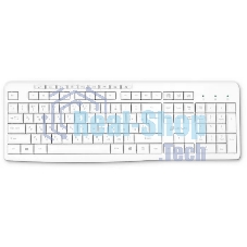 Клавиатура Oklick K225W беспроводная, радиоканал, белый