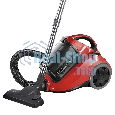 Пылесос Centek CT-2530 красный/черный, 400/2300 Вт, уборка сухая, пылесборник контейнер 2 л