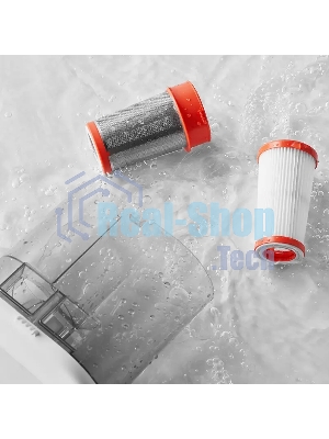 Пылесос ручной от пылевого клеща Xiaomi Dust Mite Vacuum Cleaner 2 Pro EU белый/серый, 500 Вт, уборка сухая, пылесборник контейнер 0.8 л