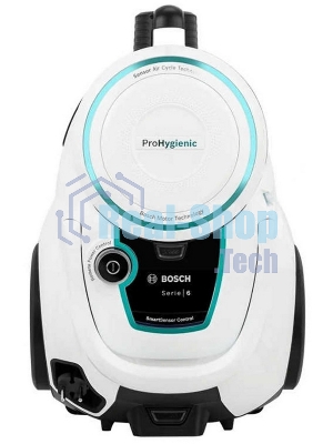 Пылесос Bosch BGS41HYG1 белый, 550 Вт, уборка сухая, пылесборник контейнер, 2.4 л