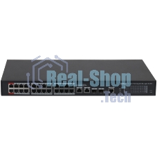 Коммутатор Dahua DH-S4228-24GT-360, 24×1 Гбит/с + 2×1 Гбит/с + 2×1 Гбит/с SFP, управляемый
