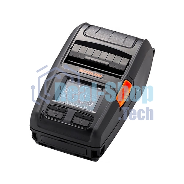 Принтер этикеток мобильный Bixolon XM7-20WDaK, 203 dpi, 152 мм/сек, RS232 (COM, Serial), USB, Wi-Fi, черный