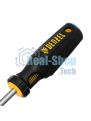 Отвертка Denzel SL8x150 мм, S2, 3к рукоятка
