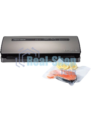Вакуумный упаковщик Redmond RVS-M020 120Вт серебристый/черный