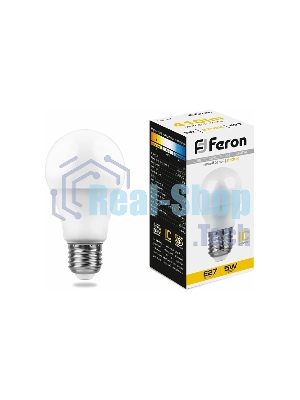 Лампа светодиодная Feron LB-38 5W 230V E27 2700K G45