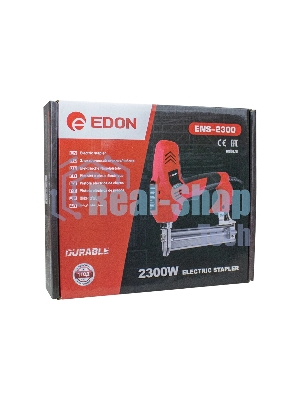 Степлер электрический EDON ENS-2300 черный/красный 39973 2300Вт