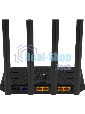 Роутер беспроводной TP-Link Archer C6U AC1200 10/100/1000BASE-TX/4G ready черный