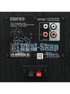 Акустическая система Edifier R990BT Black 2 x 12W RMS, 70-20000Гц, black, Bluetooth