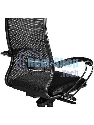 Кресло Метта Comfort S Infinity Easy Clean сет./экокожа с подголов. крестов. металл хром (комплект 1 шт)