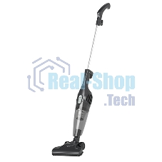 Пылесос вертикальный Blackton Bt VC1605B серый, питание от сети, 80 Вт, уборка сухая, пылесборник 0.5 л