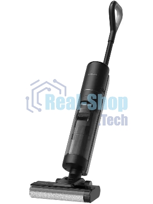 Пылесос вертикальный моющий Dreame Wet and Dry Vacuum H12S черный, питание от аккумулятора, 300 Вт, уборка влажная/сухая, пылесборник 0.7 л, работа от АКБ max 35 мин