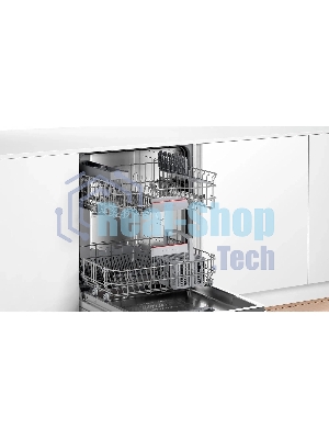 Встраиваемая посудомоечная машина Bosch SMV4HTX00E, серебристый, 59.8 см, 13 компл., 46 дБ, класс A+++