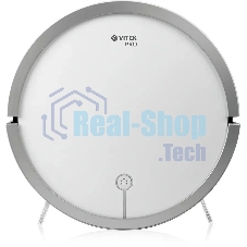 Робот-пылесос Vitek VT-1804 белый/серый, Li-Ion, уборка влажная, пылесборник контейнер 0.45 л