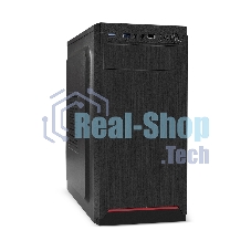 Компьютерный корпус Minitower ExeGate BAA-114U2-AA500 (mATX, БП AA500 с вент. 8см, 1хUSB+2хUSB 3.0, аудио, черный)