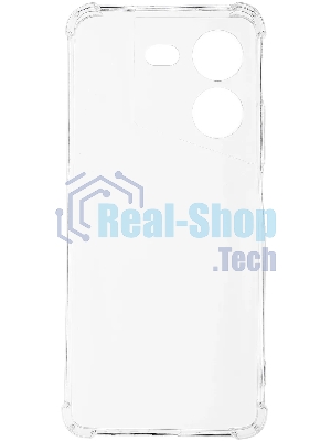 Чехол (клип-кейс) BoraSCO для Tecno Pova 5 Bumper Case прозрачный (72321)