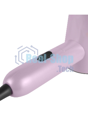 Фен Centek CT-2201 розовый, 900 Вт, компактный, ионизация