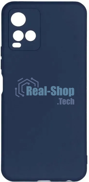 Чехол (клип-кейс) DF vCase-06, для Vivo Y21/Y33s, синий vcase-06 (blue)