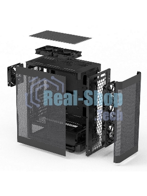 Компьютерный корпус MidiTower Zalman I4 черный (ATX, MESH, 2x3.5