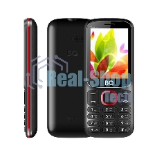 Мобильный телефон BQ 2440 Step L+ черный/красный