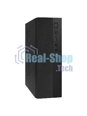 Компьютерный корпус Desktop ExeGate MI-301U-250 (mATX/mini-ITX, 1U-F250S 4см, 1хUSB+1хUSB 3.0, аудио, черный)
