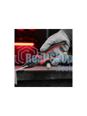 Плоскогубцы Matrix черный Nickel 200 мм, комбинированные, двухкомпонентные рукоятки