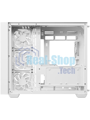 Корпус DeepCool CG530U 4F White, Midi-Tower, белый, 4 x 120 мм