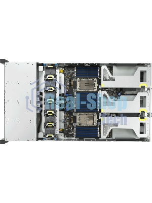 Серверная платформа ASUS RS720-E12-RS8G, 2U, 2x LGA 4710, 32x DDR5 6400, 8 x 2.5