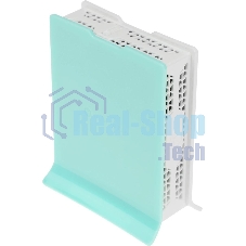 Роутер беспроводной MikroTik hAP ax lite (L41G-2AXD) AX600 10/100/1000BASE-TX голубой
