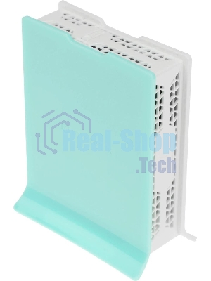 Роутер беспроводной MikroTik hAP ax lite (L41G-2AXD) AX600 10/100/1000BASE-TX голубой