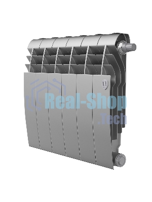 Радиатор Royal Thermo BiLiner 350 Silver Satin VR80 - 6 секц.