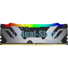 Оперативная память Kingston Fury Renegade, DDR5, 48Gb (1x48GB), 6400MHz, CL32, DIMM, с радиатором, RGB, серебристый/черный