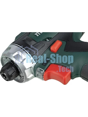 Дрель-шуруповерт Metabo PowerMaxx BS 600984000, 12 В, 2 Ач, 34 Нм, щеточный