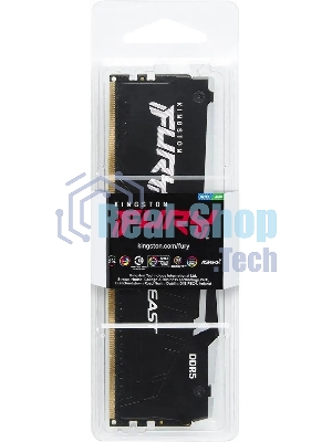 Оперативная память Kingston DDR5 DIMM FURY Beast Black EXPO RGb 16Gb, 6800Mhz, KF568C34BBEA-16 CL34, с радиатором Kingston