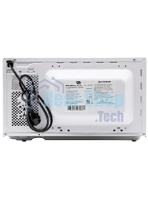 Микроволновая печь General Electronics GE MS120W белая, 20 л, 700 Вт, переключатели — поворотный механизм