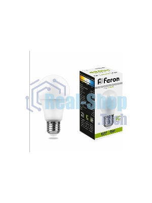 Лампа светодиодная Feron LB-38 5W 230V E27 4000K G45