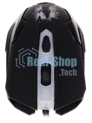 Комплект клавиатура+мышь Qumo Spirit of Wisdom проводной, USB, 2400 DPI, чёрный