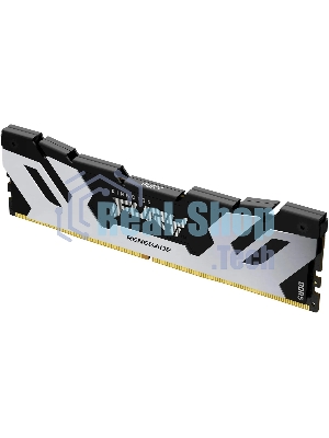 Оперативная память Kingston Fury Renegade, DDR5, 32Gb (1x32GB), 6400MHz, CL32, DIMM, радиатор, серебристый/черный
