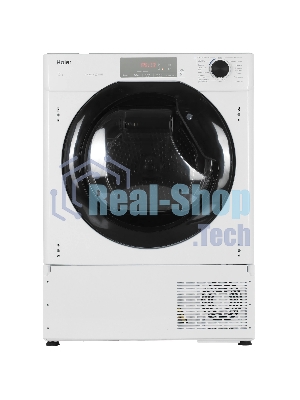 Встраиваемая сушильная машина Haier HDB4 H7A2TBEX-RU белый, 7 кг, сушка - конденсационная, программ - 15, 59.6 x 85 x 46.5 см